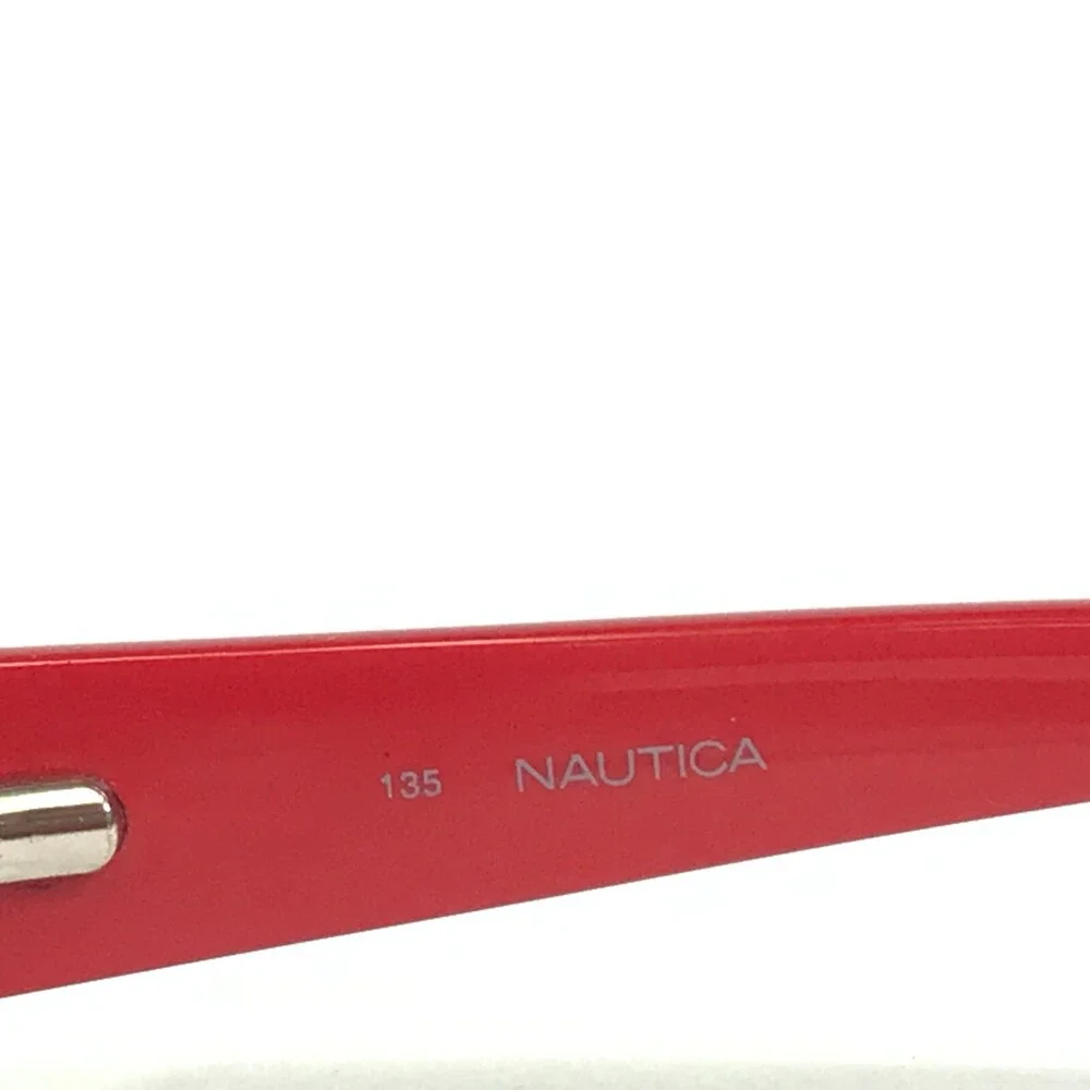 Nautica Petite Small Eyeglasses Frames N8038 654 Red Rectangular 48-16-135